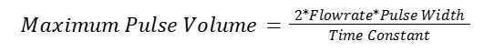 The theoretical limit for the Pulse Volume