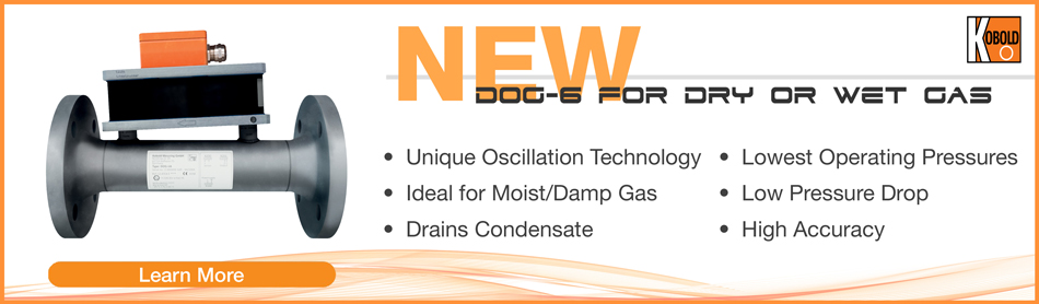 DOG - Oscillation Flow Meter for Gases
