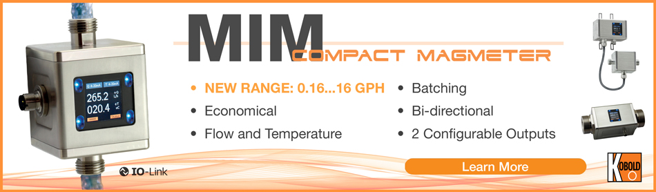 MIM - All-Metal Compact Mag Meter for Conductive Liquids