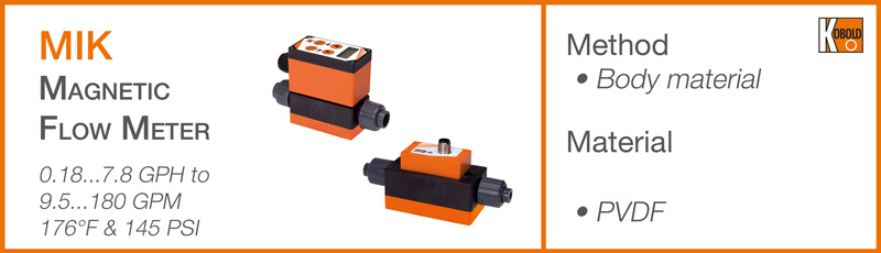 MIK Magnetic Flow Meter for Chlorine